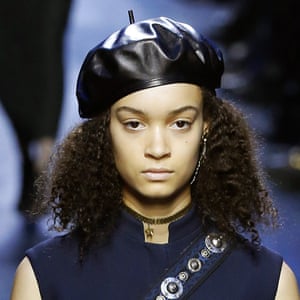 Berets at Christian Dior.