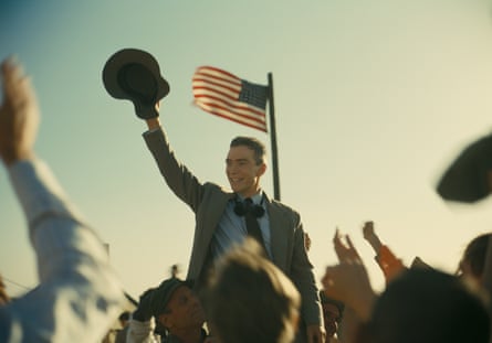 Best actor Oscar winner Cillian Murphy as Robert Oppenheimer.