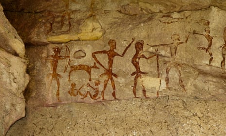 ‘Prehistory was a time of diverse social experimentation’: a 4,000-year-old cave drawing
