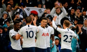 Tottenham Hotspur 2 1 Brighton Premier League As It Happened Football The Guardian