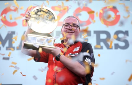 Stephen Bunting tasted success in the 2024 Masters