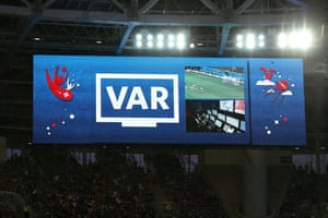 The decision is referred to VAR.