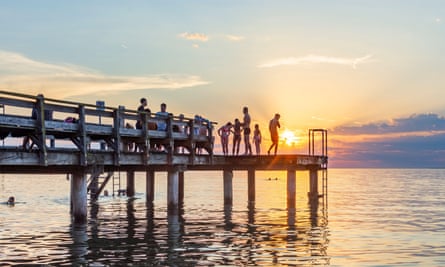 A pier in Bregenz.