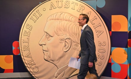 Australia’s assistant minister for treasury Andrew Leigh at the Royal Australian Mint in Canberra in October.