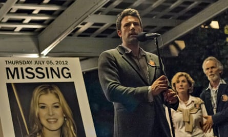 Ben Affleck in the 2014 film adaptation of Gone Girl.