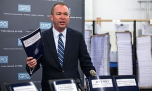 Budget director Mick Mulvaney.