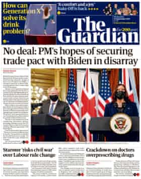 Wednesday briefing: Hopes for a US trade deal fade | 3 Wednesday briefing: Hopes for a US trade deal fade |