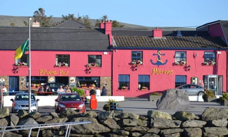 Moorings hotel in Portmagee, County Kerry.