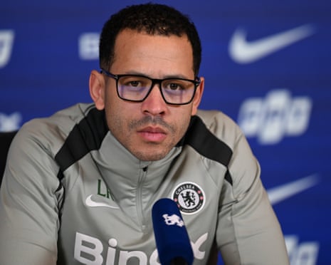 Liam Rosenior at a press conference