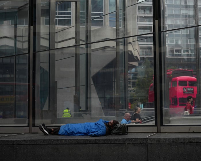 Rough sleepers wary of Burnham pledge: ‘So you mean he has said some words?’