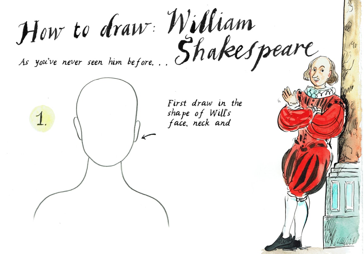 How to draw… William Shakespeare | Children's books | The Guardian