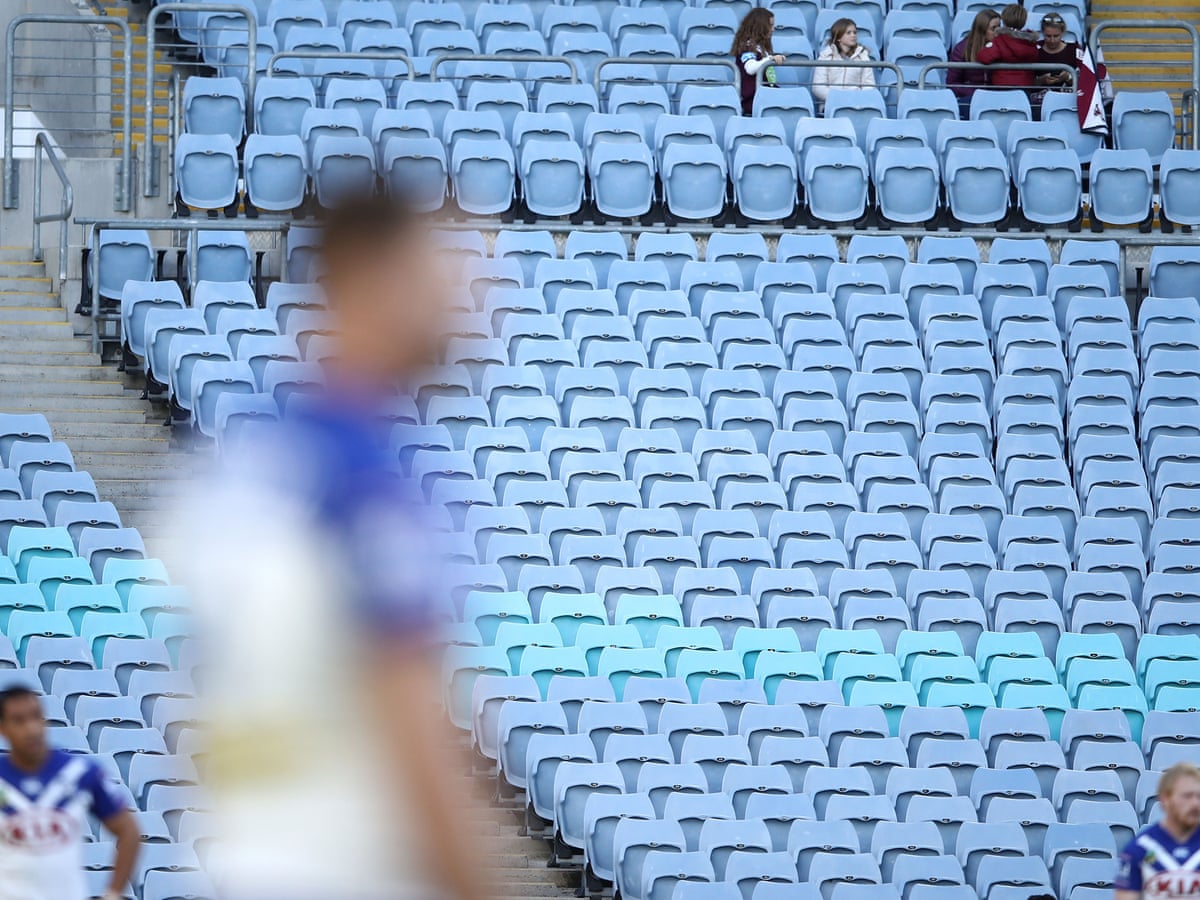 a lonely sea of blue seats why anz stadium is nobody s home ground nrl the guardian