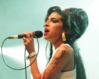 Singer on stage