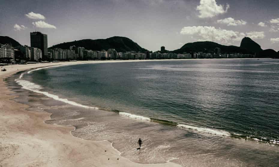 Despite a national lockdown that has left iconic landmarks like the Copacabana beach deserted, there are fears Brazilians may underestimate the thret posed by Covid-19.