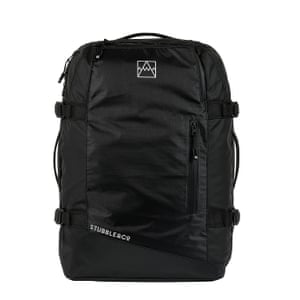 Lightweight, recycled plastic travel bag, £185, stubbleandco.com