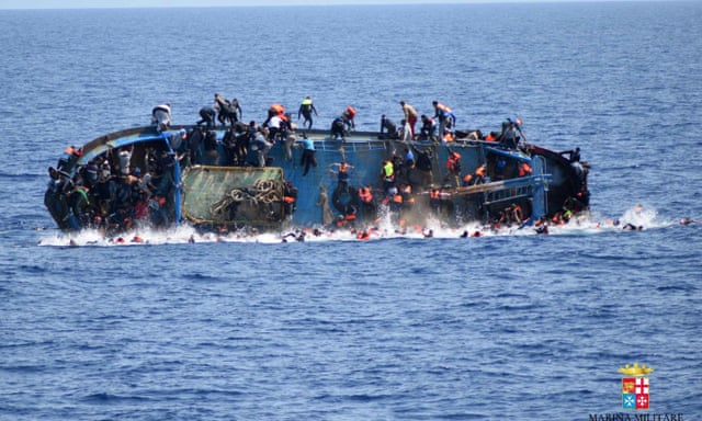 Image result for migrant boat sinks