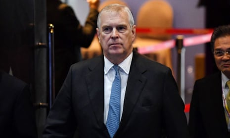 Prince Andrew in Thailand earlier this month