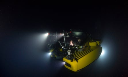 The deepest ocean is nearly 11km down.