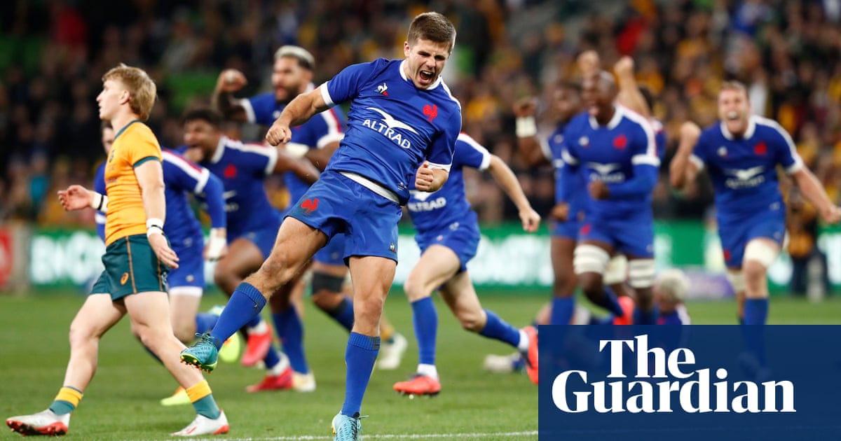 More late drama as France close out win over Australia with last-gasp penalty