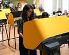 Millions vote in high-stakes US primaries including California governor, LA mayor and Iowa Senate – live