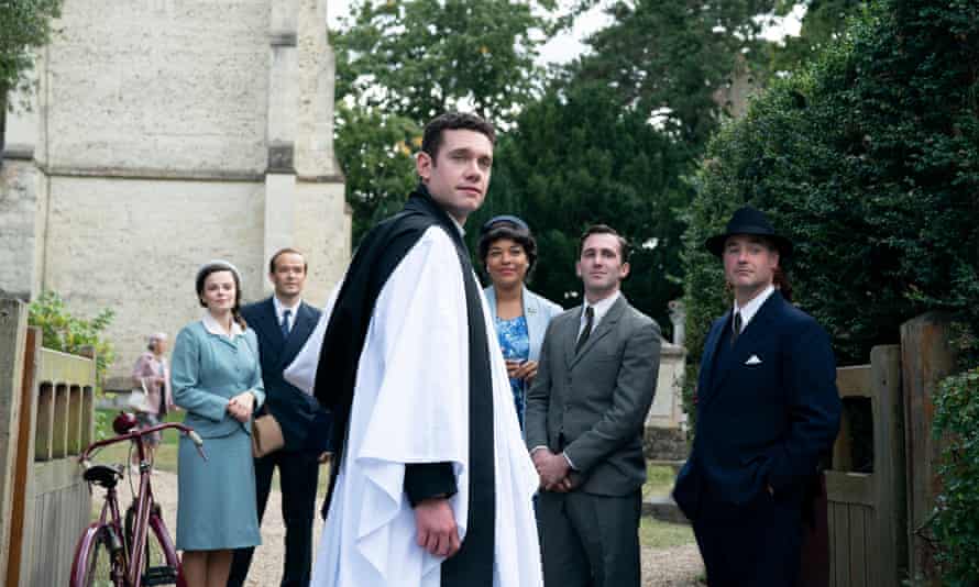 Tom Brittney as the Rev Will Davenport in Grantchester
