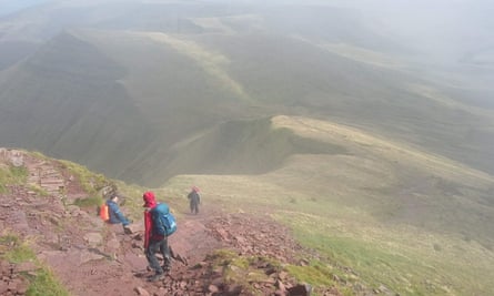 Hill Walking in the Brecon Beacons
