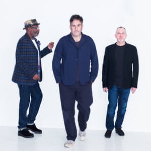 Left to right: Lynval Golding, Terry Hall, Horace Panter.