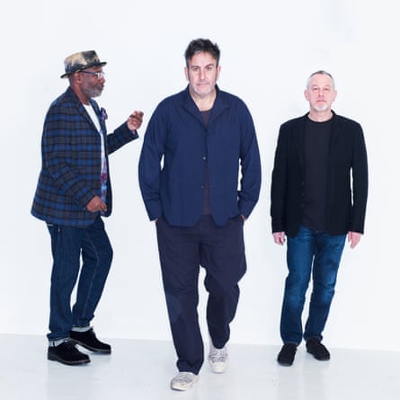 Left to right: Lynval Golding, Terry Hall, Horace Panter.