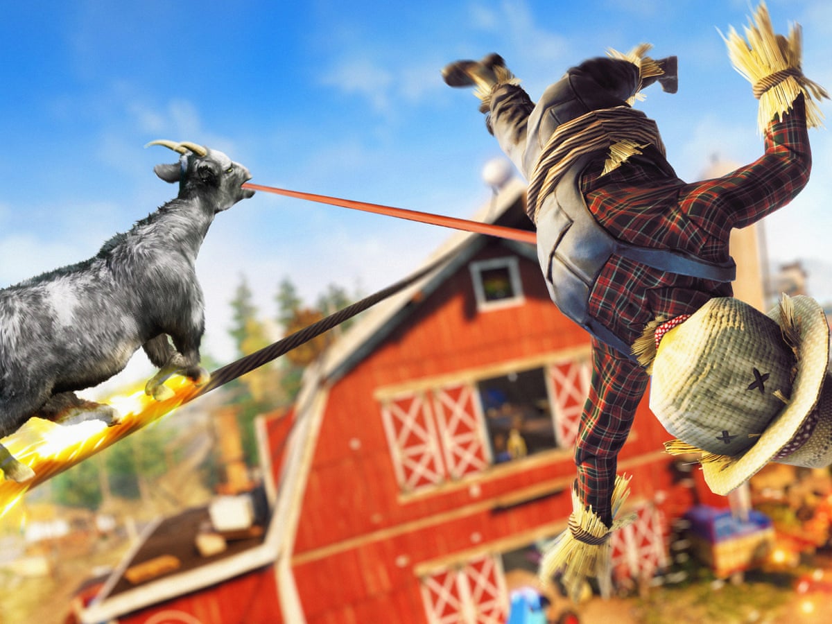 Goat Simulator 3 review – a deranged, self-destructive caprine bender |  Games | The Guardian