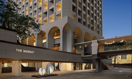 This new hotel, The Murray, was once a government office.
