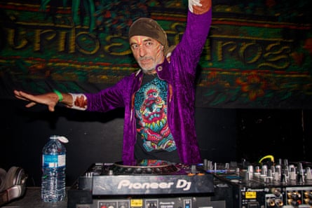 Tribe of Frog co-founder Chris Rana on the decks.