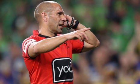 Ashley Klein, NRL grand final referee.