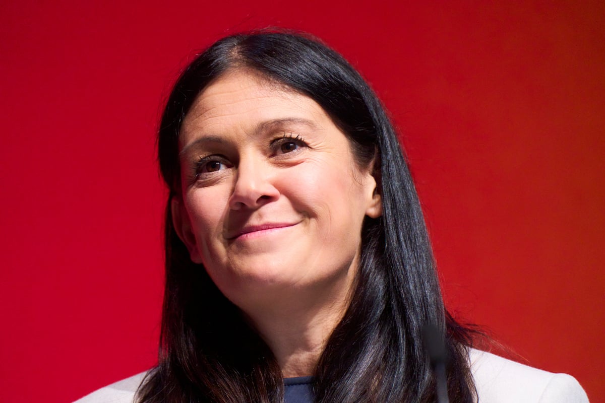 Lisa Nandy, Secretary of State for digital, culture, media and sport making her speech on the final day of the annual Labour Party conference in Liverpool.