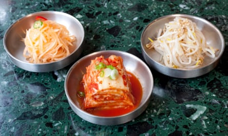 ‘Pungent and delicate’: kimchi.