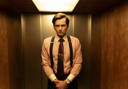 The Richard III of regional television … David Tennant as Lord Tony Baddingham in Rivals.