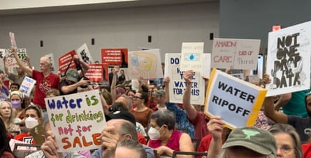 people with signs