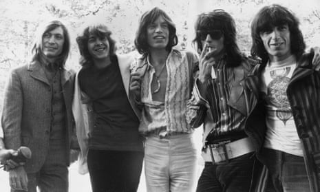 In their pomp: the Stones in 1969 (from left to right) Charlie Watts, Mick Taylor, Mick Jagger, Keith Richards and Bill Wyman. 