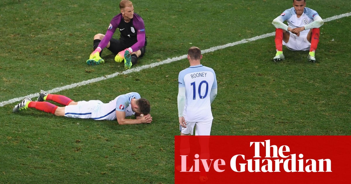 England 1 2 Iceland Euro 16 As It Happened Football The Guardian England 1 2 Iceland Euro 16 As It Happened Football The Guardian