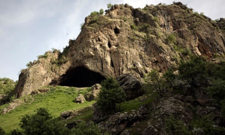 The Shanidar cave in Kurdistan, Iraq