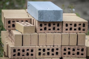 Bricks on a building site