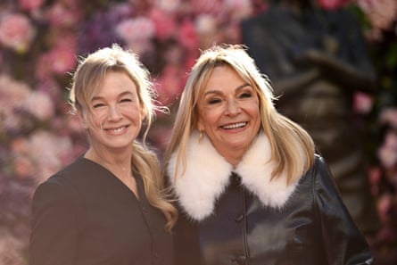 Renée Zellweger and Helen Fielding.