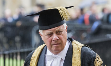 Chris Patten, chancellor of Oxford University.