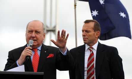 Tony Abbott and Alan Jones