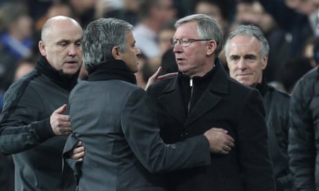 José Mourinho and Sir Alex Ferguson.