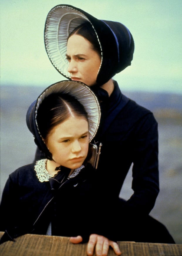 Anna Paquin and Holly Hunter in The Piano.
