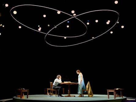 Masterpiece … Seamus Dillane and Isis Hainsworth in Carrie Cracknell’s revival of Arcadia.