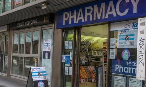 A generic view of a pharmacy