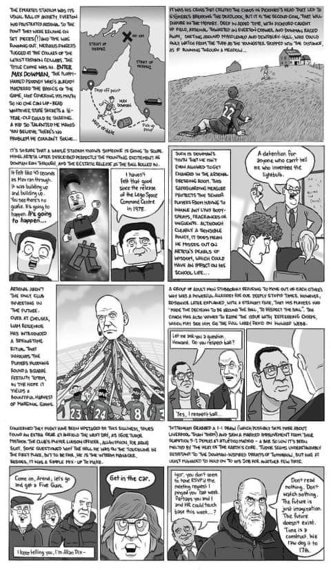 David Squires connected … Max Dowman, Arsenal’s awesome merchandise and Chelsea’s Tierney totem, sheet 1