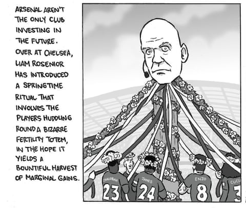 David Squires connected … Max Dowman, Arsenal’s awesome merchandise and Chelsea’s Tierney totem, sheet 5