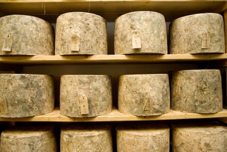 Montgomery’s cheddar at Neal’s Yard Dairy in Borough Market.